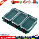 6 Compartment Waterproof Double Sided Fishing Storage Case Lure Box Newly