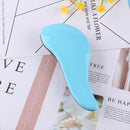Hair Comb Detangle Hairbrush Massage Brush Curly Styling Tool (Light Blue)