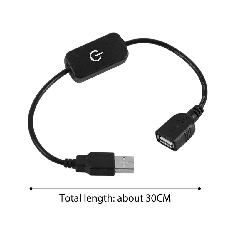 5V LED Lamp Touch Dimmer Brightness Control Light Switch Controller (Black)