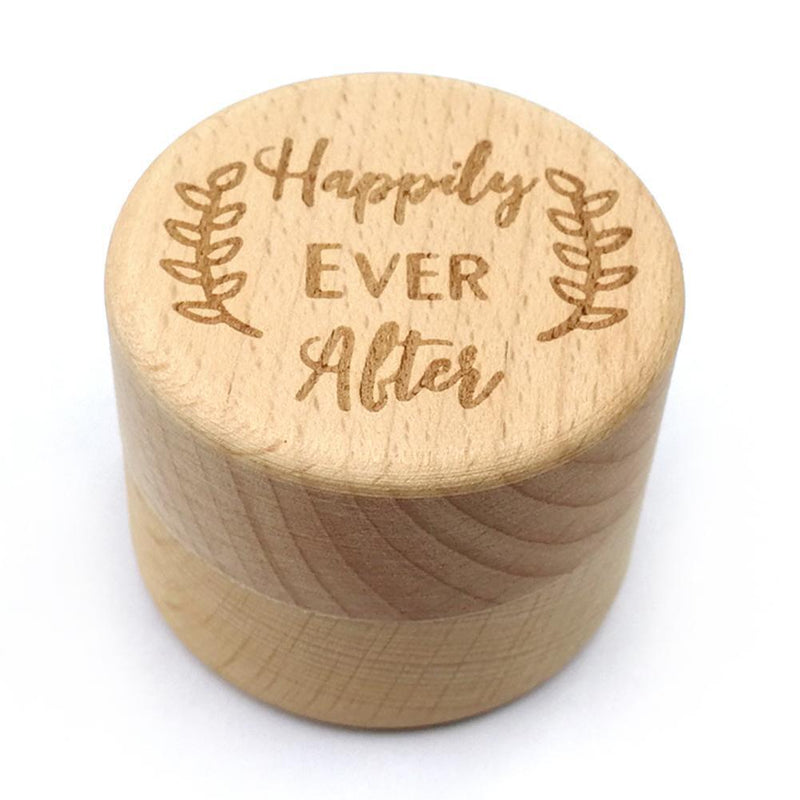 Rustic Wedding Wood Ring Box Holder Jewelry Customized Bearer Box (JM01536)