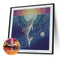 5D DIY Full Special Shaped Drill Diamond Painting Dolphin Animal for Decor Newly