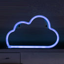 LED Cloud Neon Light Sign Night Lamp Wall Decorative Party Decor (Blue) Newly