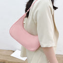 Casual Women Small Purse Handbag Fashion Solid Color Shoulder Underarm Hobos Bag