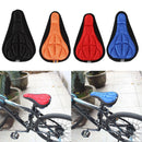 MTB Road Bike Bicycle Saddle Seat Cover Pad Soft Cushion Comfort Black