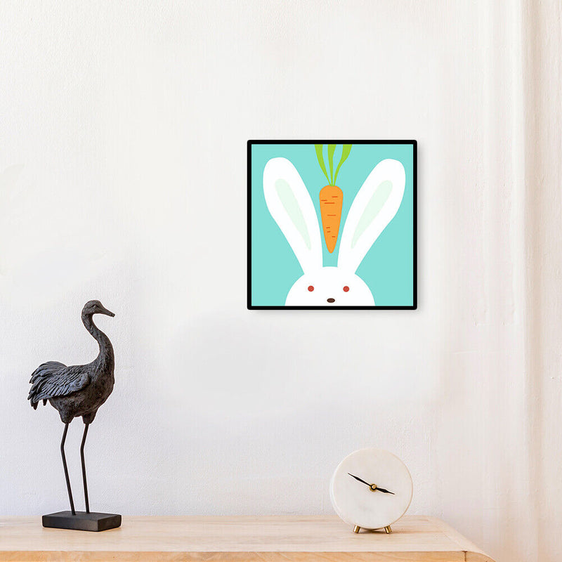 DIY Bunny Frameless Oil Paint by Numbers Kit Picture Handpainted Home Decoration