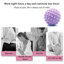 Massage Ball Trigger Point Sports Yoga Pain Relief Training Grip (Purple) Newly