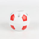 Cute Football Shaped Pen Holder Desktop Pencil Storage Rack (Red-White) Newly