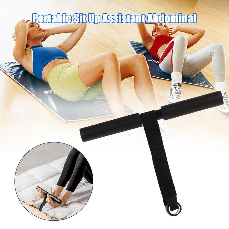 Sit Up Bar Sit Up Door Assistant Device Abdominal Core Workout Exercise Equip: