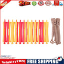 12pcs Perm Bar Rubber Band Hair Curler Hairdressing Tool(Random Color/5