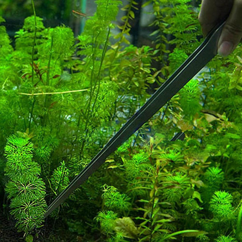 Universal 27CM Aquarium Plant Shrimp Reef Tank Straight Tweezer Straight
