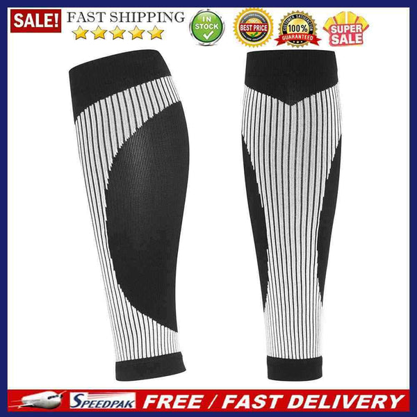 1 Pair Breathable Professional Sports Leg Guard Cover Calf Socks for Men Wome