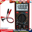 ANENG LCD Digital Multimeter Voltage/Current/Resistance/NCV Meter (Red) Newly
