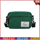 Fashion Women Canvas Patchwork Crossbody Phone Bag Mini Handbags (Green)