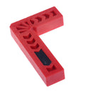 L Shape Right Angle Ruler Carpentry Measuring Gauges Positioning Tool(3inch