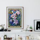 5D DIY Diamond Painting Kits Full Round Drill Flower Rhinestone Art Crafts Ho