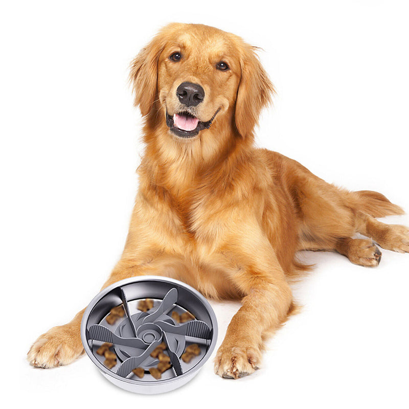 Spiral Slow Feeder Dog Bowls Insert - 19 Suction Cups for Dog Bowls (A) Newly