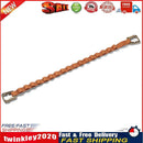 18-ring Camping Hanging Rope Tent Cup Lamp Hanger Clothes Line (Khaki) Newly