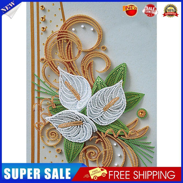 Diamond Painted DIY Quilling Paper Partial Special Rhinestone Picture Kits