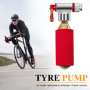 WEST BIKING Mini Bicycle Pump Aluminum MTB CO2 Inflator for Basketball Football