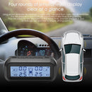 AN-10C Solar Car TPMS Tire Pressure Monitor System (Black+White Internal) Newly