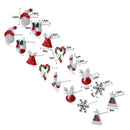 Jewelry Gift Deer 8Pcs/Set Santa Stud Earrings Xams Christmas Tree Snowflake