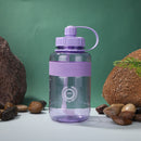 Portable Women Summer Gym Water Bottle Straw Large Capacity (Purple 1500ml)