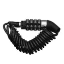 4 Digit Password Helmet Code Lock Motorcycle Locks Anti-theft Cable Lockstitch