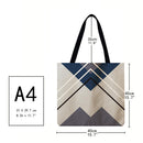 Jump Car Geometry Printed Shoulder Bag Shopping Bag Casual Large Dead Han