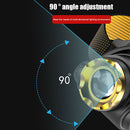 USB DC Charging LED Headlights Headmounted Flashlight Waterproof Lighting
