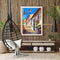 House Stairs Oil Paint By Numbers Kits DIY Handpainted on Canvas Wall Art