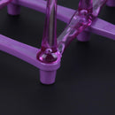 Glass Cup Bottle Drying Rack Drainer Shelf Holder Kitchen Organizer(Purple)