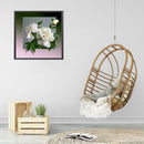 5D Diamond Painting Kit Flower out of Frame Full Round Drill Rhinestone DIY Wall
