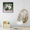 5D Diamond Painting Kit Flower out of Frame Full Round Drill Rhinestone DIY Wall