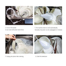 Portable Mini Ultrasonic Dishwasher Vegetable Fruit Washing Cleaner (White)