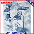 Ink Ginkgo Leaf Oil Paint By Numbers DIY Acrylic Painting on Canvas Drawing Kit
