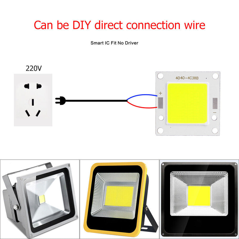 High Brightness LED Chip High Power COB Light Source for Flood Light Searchlight