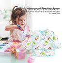 Baby Feeding Bibs Kids Waterproof Long Sleeve Coverall (0-3Years Dinosaur) Newly