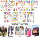 Easter Decals - Window Stickers Clings Easter Holiday Party Supplies 9 Sheets