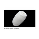 Triangle Drainage Rack Kitchen Leftovers Filter Hanging Net (White) Newly