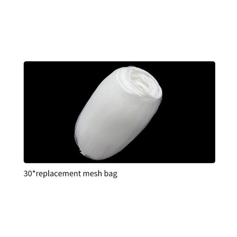 Triangle Drainage Rack Kitchen Leftovers Filter Hanging Net (White) Newly