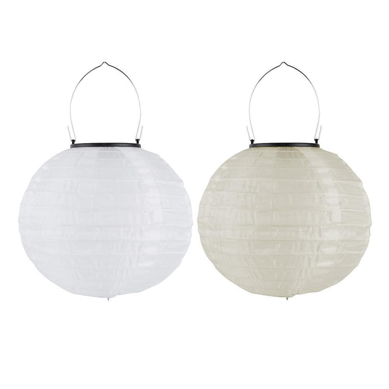 LED Solar Lantern Waterproof Outdoors Garden Yard Landscape Decor (White)