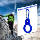 Silicone Sports Kettle Hanging Buckle Outdoor Camp Water Bottle Holder Carabiner