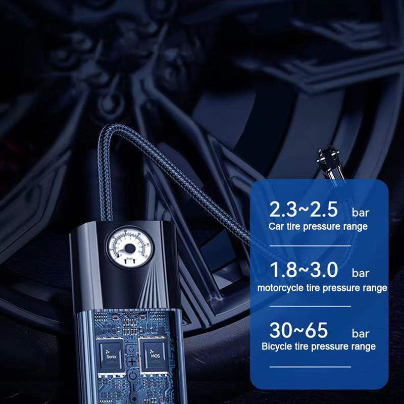 Electric Intelligent Tire Inflator Air Pump Car Inflatable Pump Air Compressor
