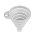 Protable Mini Silicone Foldable Oil Funnel Hopper Kitchen Tool/Nordic White