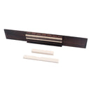 Rosewood Guitar Bridge+ Cattle Bone Guitar Nut+ Saddle for Classic Guitar Newly