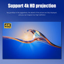 Portable 16 9 Metal Projector Screen 4K HD Anti Light Curtain (92 inch) Newly