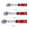 72 Teeth Quick Release Ratchet Socket Wrench Hand Repairing Tool 1/4