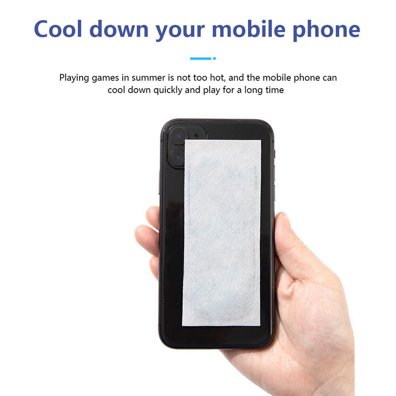 2pcs Cute Ice Cold Paste Cooling Pads Heatstroke Fever Reduction Cooling Stic