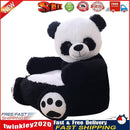 Cute Learning to Sit Baby Sofa Cover Seat Support without Filler (Panda) Newly