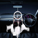 Monocyclic Teeth  Dream Catcher Wall Hanging Home Car Decor Craft (White) Newly